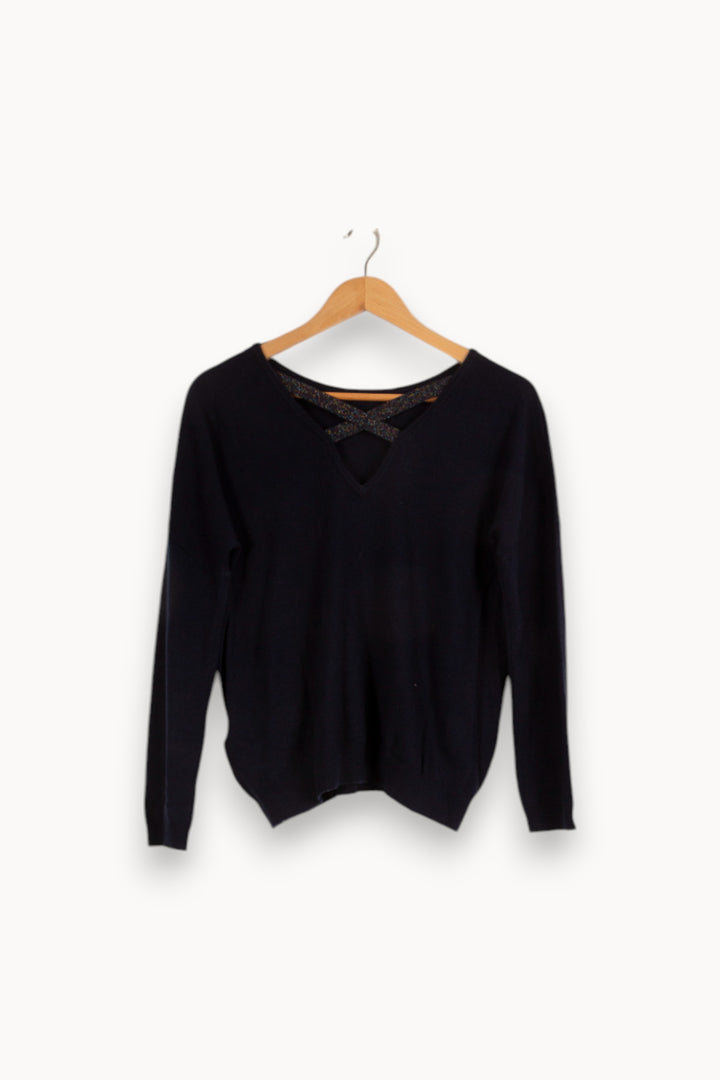 Pull Bleu - Taille XS/34 de la marque Des petits hauts | PARAD41247 - Vendu par Paradigme - Image 3