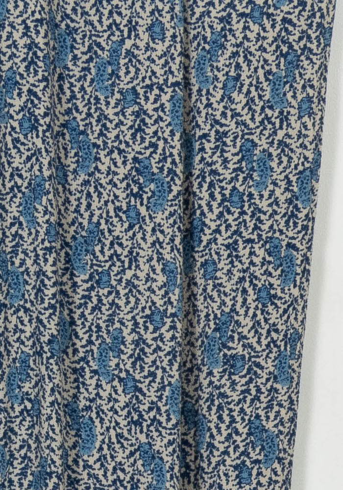 Pantalon bleu à motifs - Taille S/36 de la marque Caroll | PARAD41271 - Vendu par Paradigme - Image 3