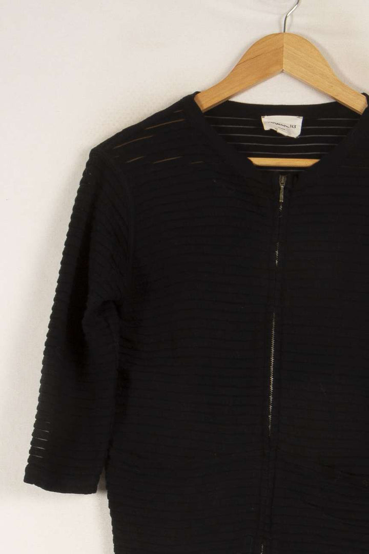 Gilet Noir - Taille L/40 de la marque Maison 123 | PARAD41280 - Vendu par Paradigme - Image 2