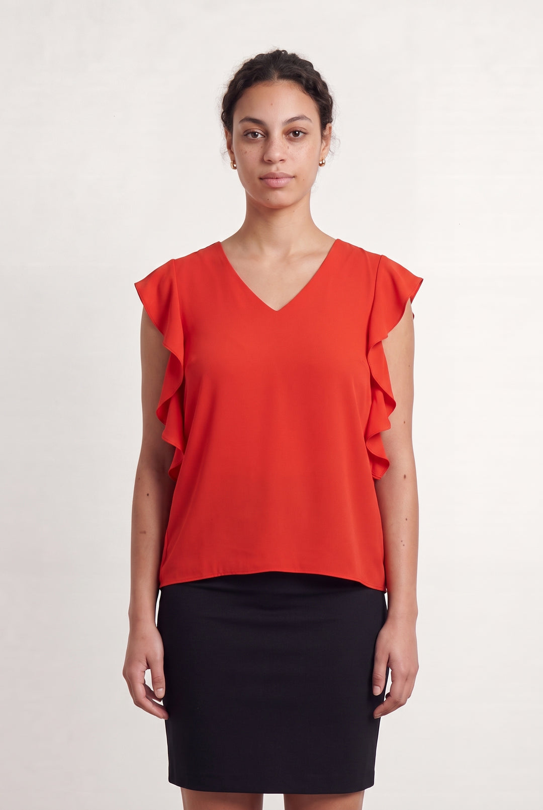 Blouse rouge - Taille L/40 de la marque Maison 123 | PARAD41282 - Vendu par Paradigme - Image 1