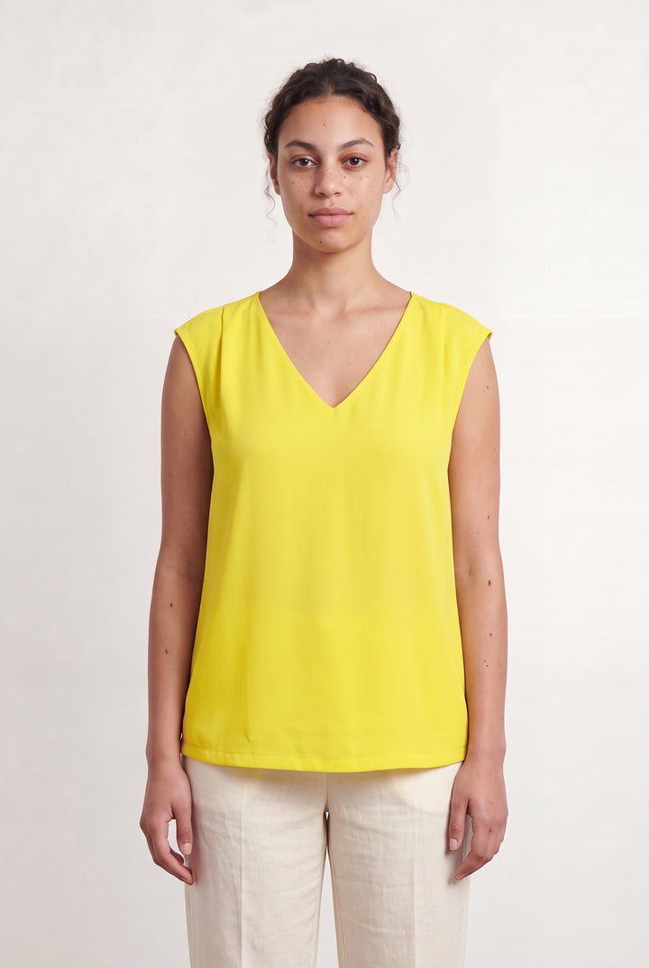 Blouse jaune - Taille L/40 de la marque Maison 123 | PARAD41288 - Vendu par Paradigme - Image 1