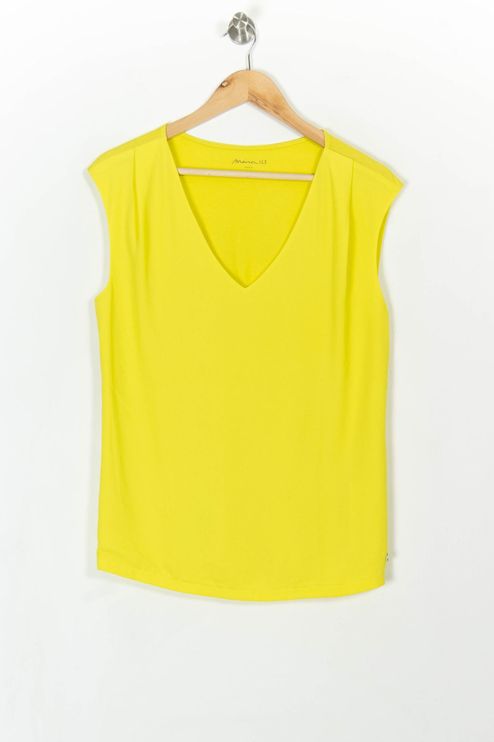 Blouse jaune - Taille L/40 de la marque Maison 123 | PARAD41288 - Vendu par Paradigme - Image 2