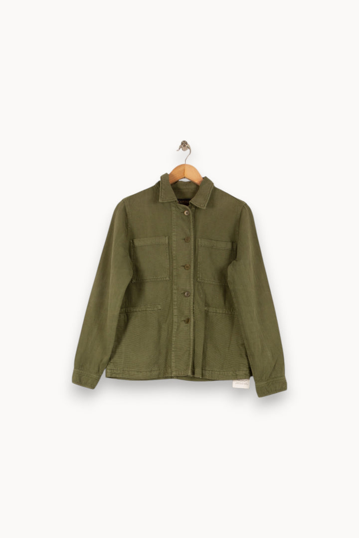 Veste Verte - Taille M/38 de la marque Caroll | PARAD41310 - Vendu par Paradigme - Image 2