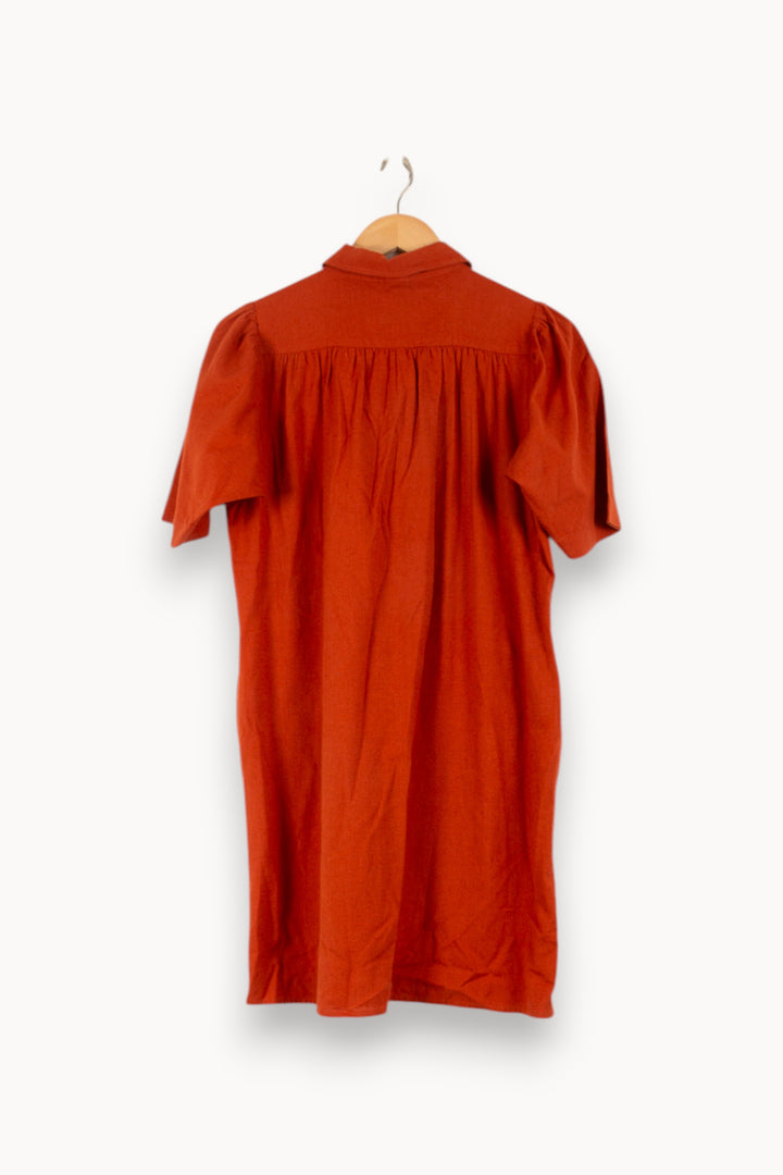 Robe Courte & Midi Bordeaux - Taille S/36 de la marque Petite Mendigote | PARAD41313 - Vendu par Paradigme - Image 4