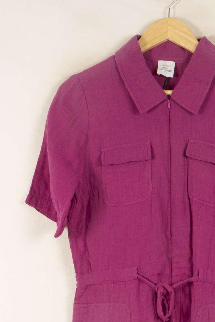 Combishort Violet - Taille S/36 de la marque Petite Mendigote | PARAD41332 - Vendu par Paradigme - Image 3