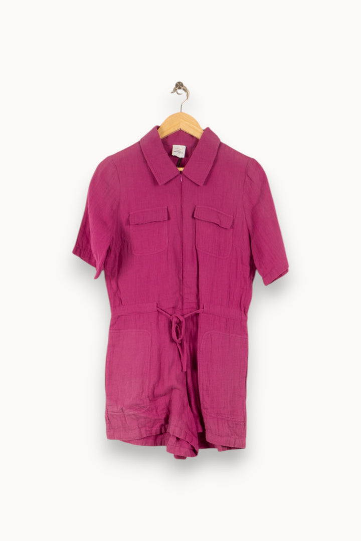 Combishort Violet - Taille S/36 de la marque Petite Mendigote | PARAD41332 - Vendu par Paradigme - Image 2