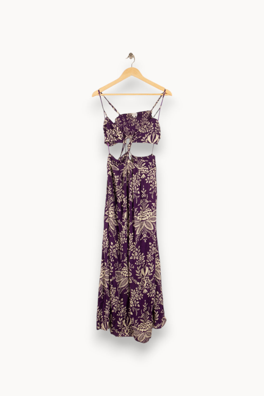 Robe Longue Violette - Taille S/36 de la marque Petite Mendigote | PARAD41333 - Vendu par Paradigme - Image 2