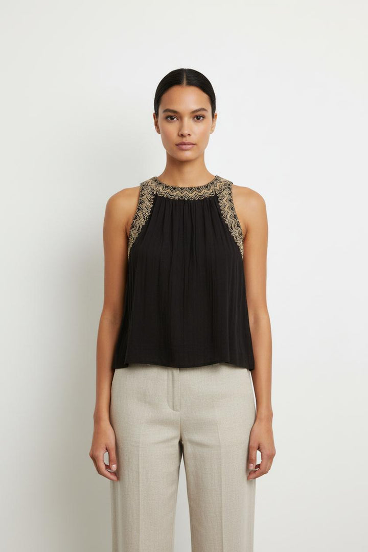 Débardeur Noir - Taille S/36