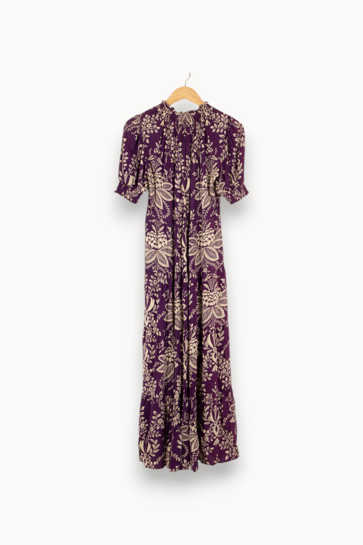 Robe Longue Violet - Taille S/36 de la marque Petite Mendigote | PARAD41344 - Vendu par Paradigme - Image 4