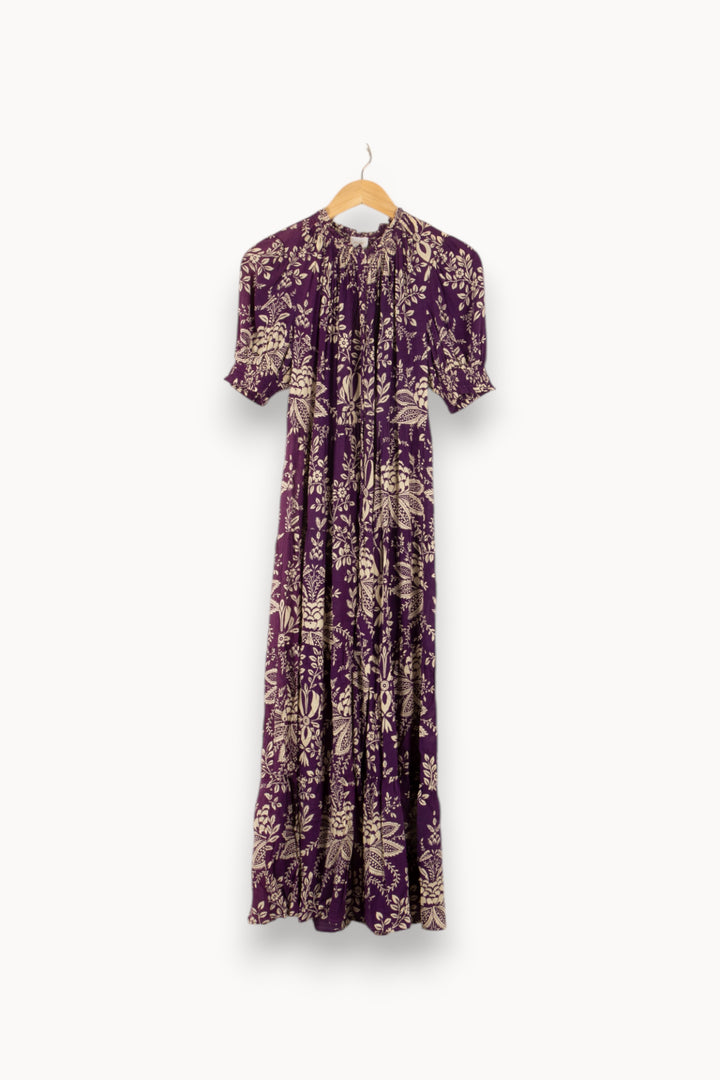 Robe Longue Violet - Taille S/36 de la marque Petite Mendigote | PARAD41344 - Vendu par Paradigme - Image 2