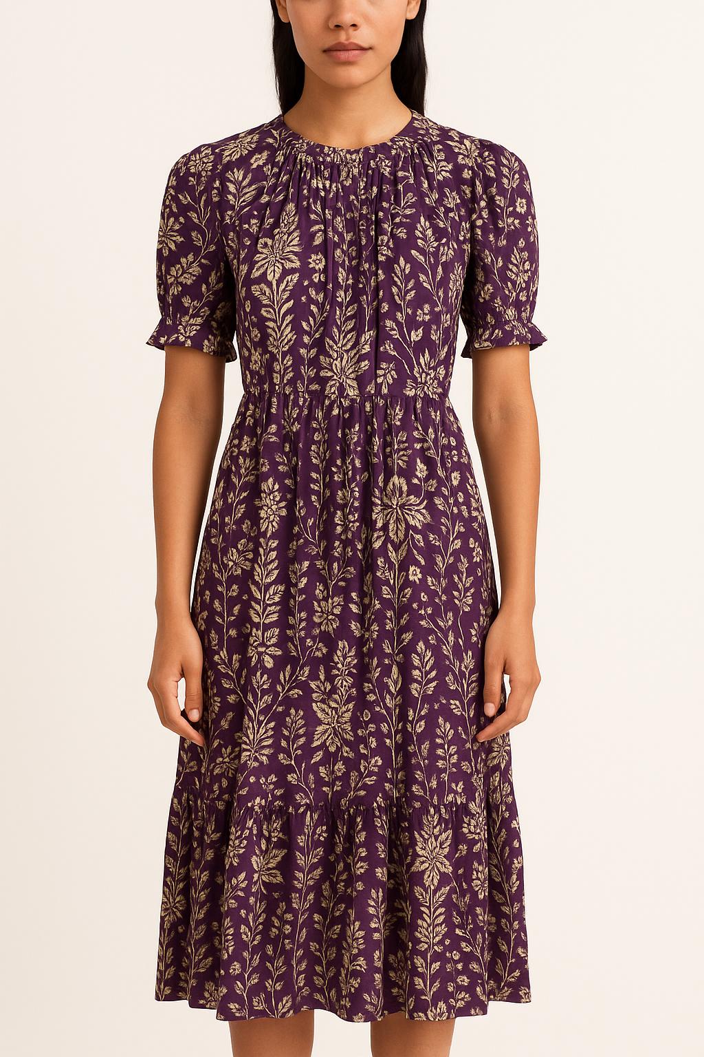 Robe Longue Violet - Taille S/36 de la marque Petite Mendigote | PARAD41344 - Vendu par Paradigme - Image 1