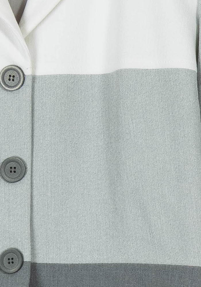 Veste Gris - Taille M/38 de la marque Maison 123 | PARAD41350 - Vendu par Paradigme - Image 3