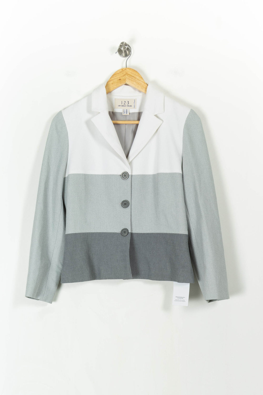Veste Gris - Taille M/38 de la marque Maison 123 | PARAD41350 - Vendu par Paradigme - Image 2