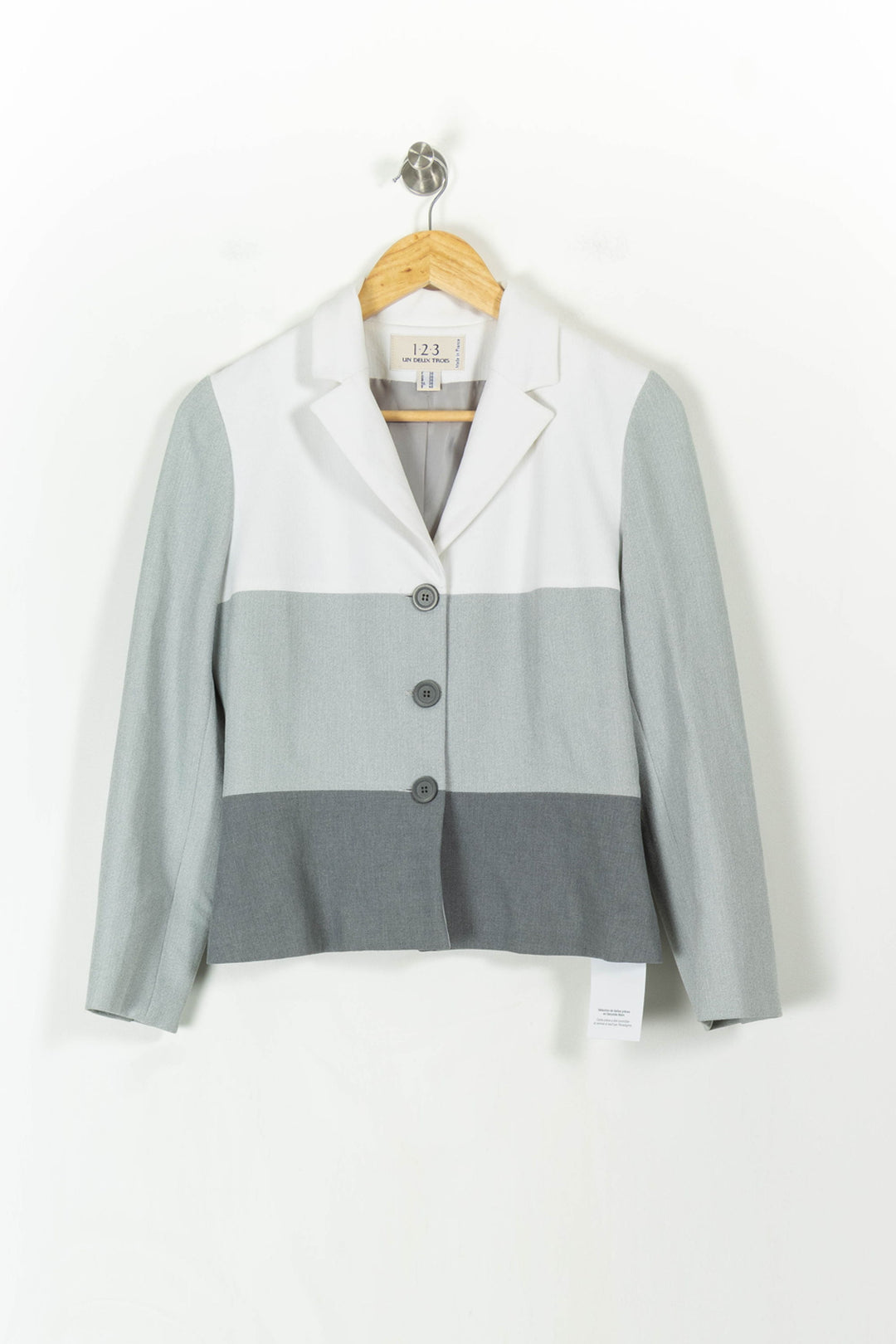 Veste Gris - Taille M/38 de la marque Maison 123 | PARAD41350 - Vendu par Paradigme - Image 2