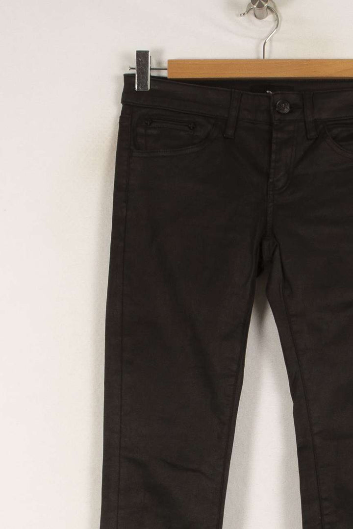 Pantalon Noir - Taille XS/34 de la marque The Kooples | PARAD41375 - Vendu par Paradigme - Image 2