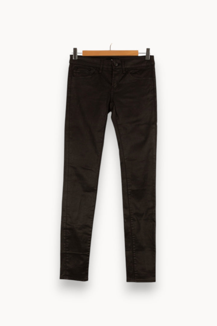 Pantalon Noir - Taille XS/34 de la marque The Kooples | PARAD41375 - Vendu par Paradigme - Image 1