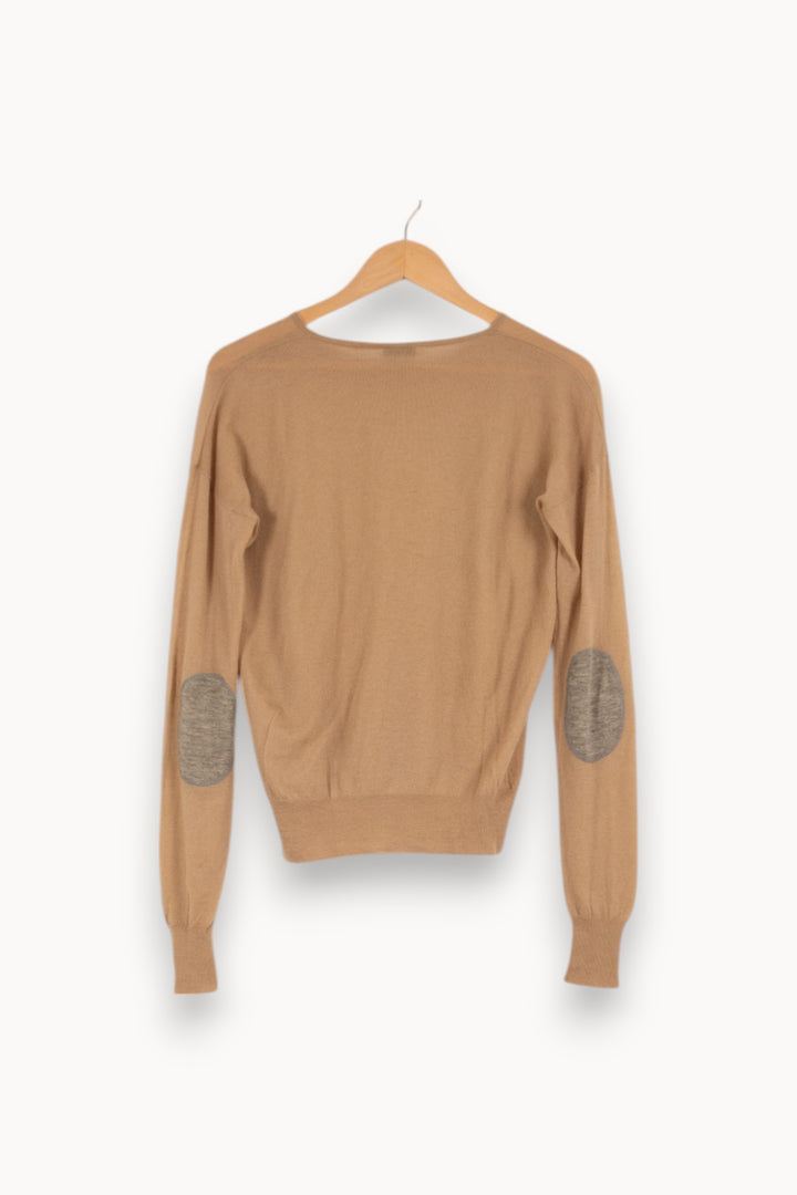 Pull beige - Taille L/40 de la marque Joseph | PARAD41400 - Vendu par Paradigme - Image 3