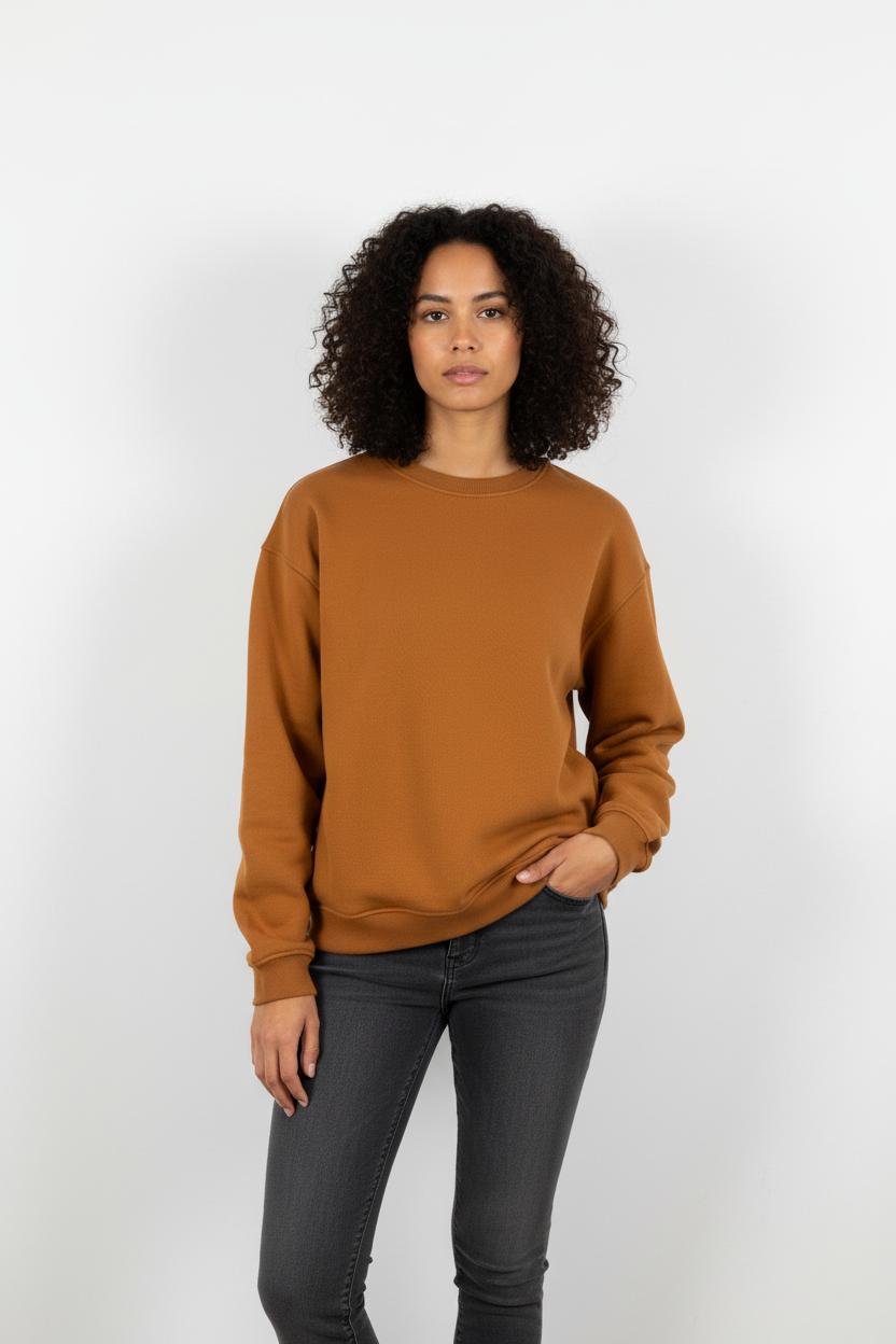 Sweatshirt orange - Taille M/38