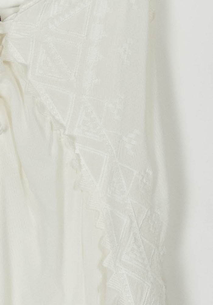 Robe Blanc - Taille M/38 de la marque Comptoir des Cotonniers | PARAD41406 - Vendu par Paradigme - Image 3