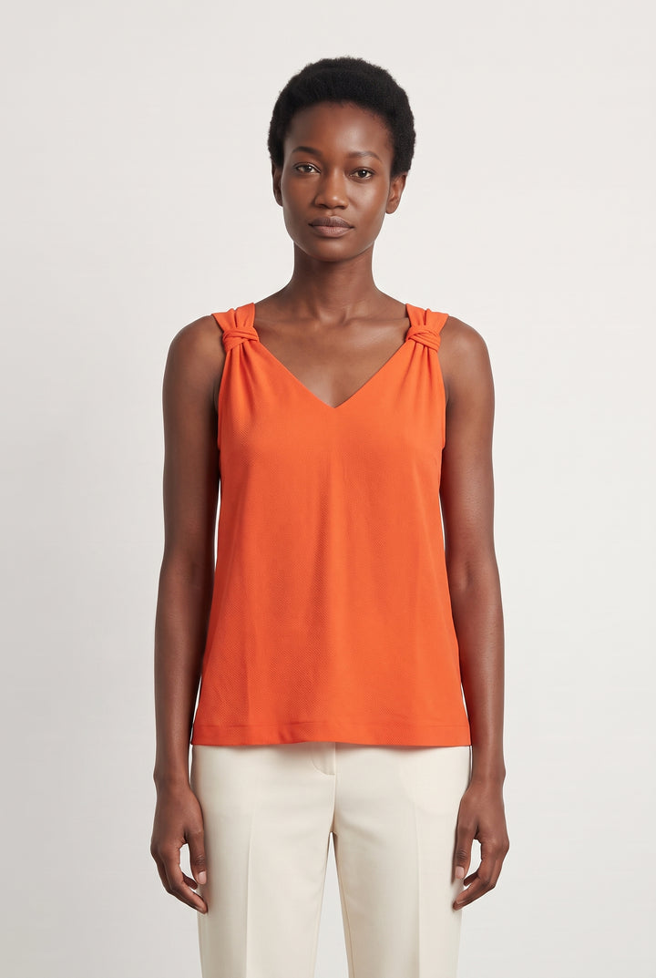 Top Orange - Taille M/38 de la marque Comptoir des Cotonniers | PARAD41407 - Vendu par Paradigme - Image 1