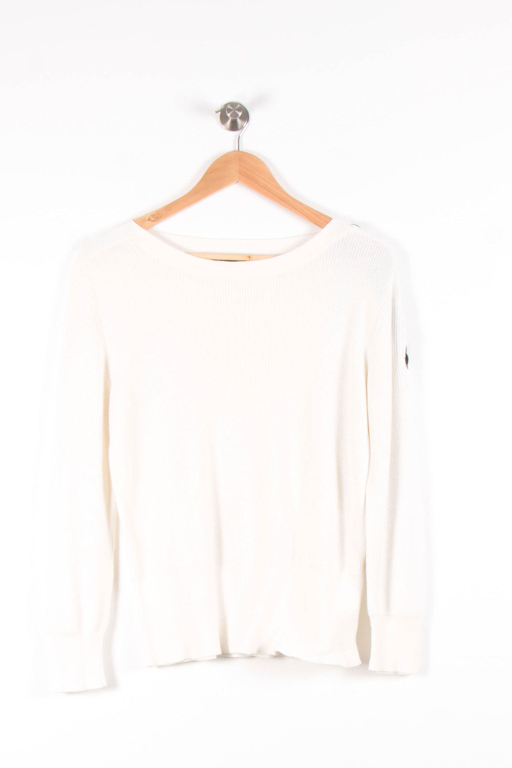Pull blanc - Taille L/40 de la marque Caroll | PARAD41416 - Vendu par Paradigme - Image 2