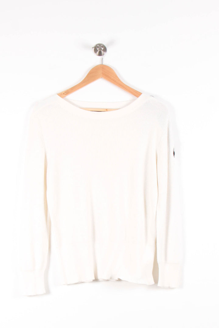 Pull blanc - Taille L/40 de la marque Caroll | PARAD41416 - Vendu par Paradigme - Image 2