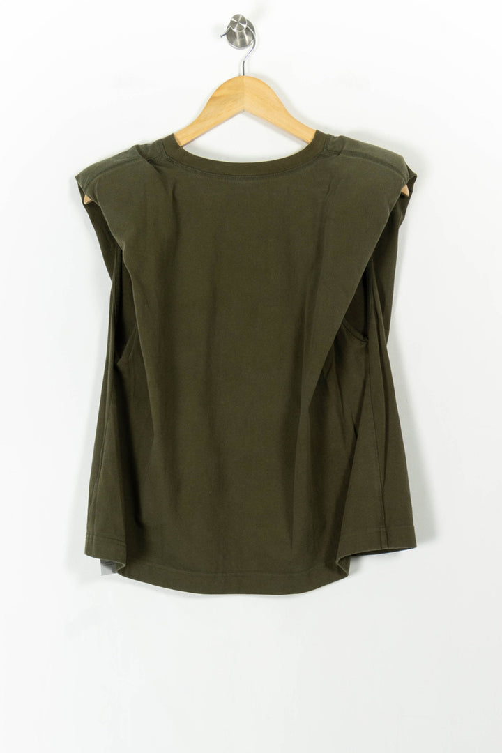 T-shirt vert - Taille M/38 de la marque Laurence Bras | PARAD41433 - Vendu par Paradigme - Image 4