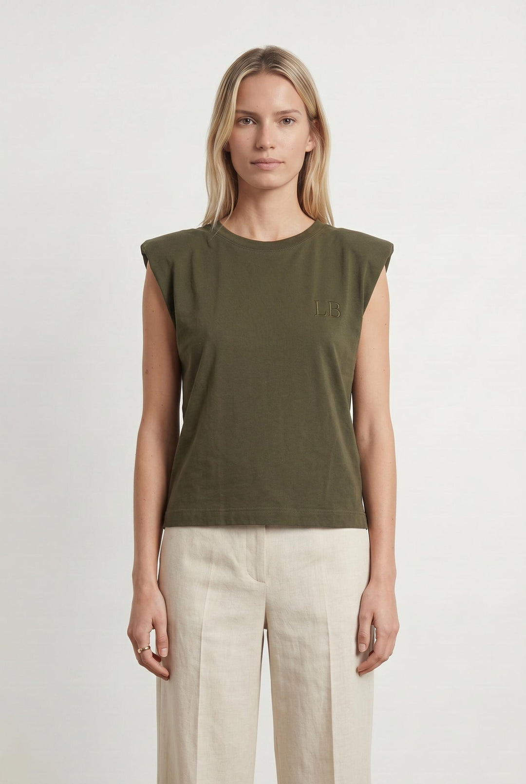 T-shirt vert - Taille M/38 de la marque Laurence Bras | PARAD41433 - Vendu par Paradigme - Image 1
