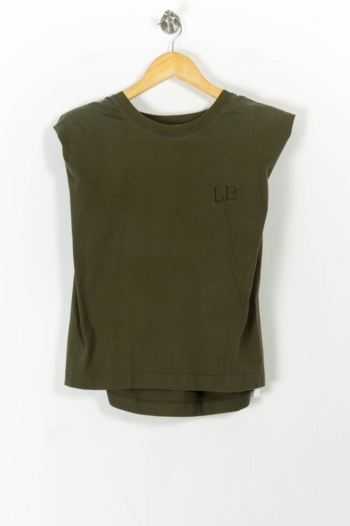 T-shirt vert - Taille M/38 de la marque Laurence Bras | PARAD41433 - Vendu par Paradigme - Image 2