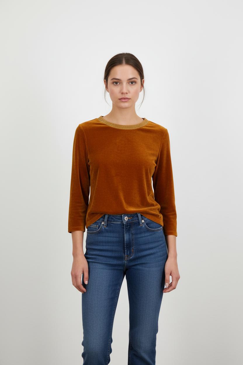 Pull Marron - Taille S/36