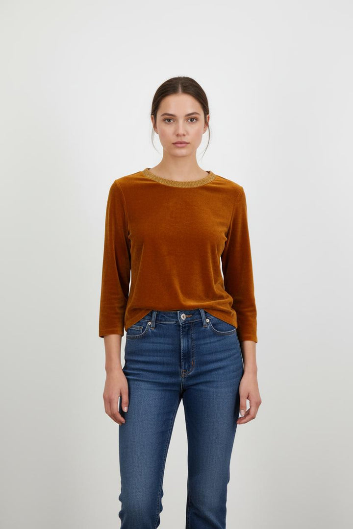Pull Marron - Taille S/36