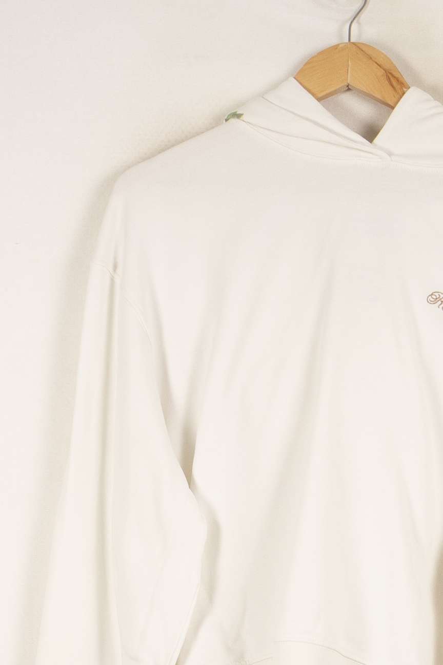 Sweatshirt blanc à motif - Taille M/38 de la marque Replay | PARAD41491 - Vendu par Paradigme - Image 2