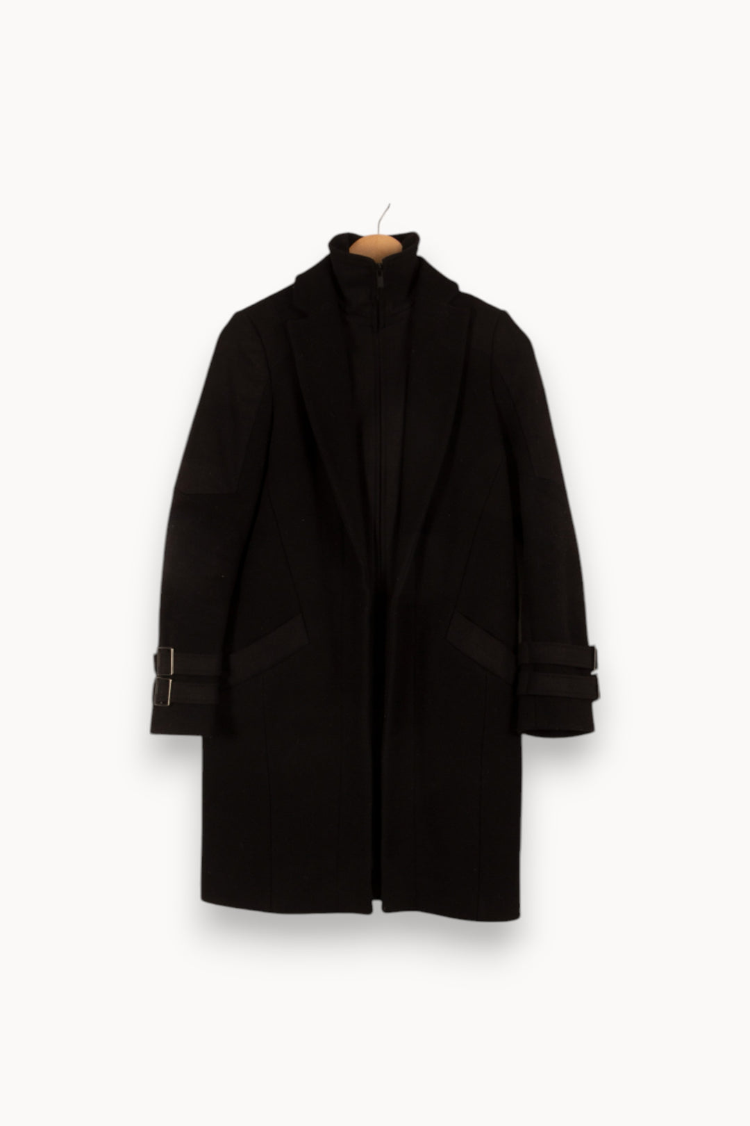 Manteau Noir - Taille S/36 de la marque Comptoir des Cotonniers | PARAD41496 - Vendu par Paradigme - Image 1