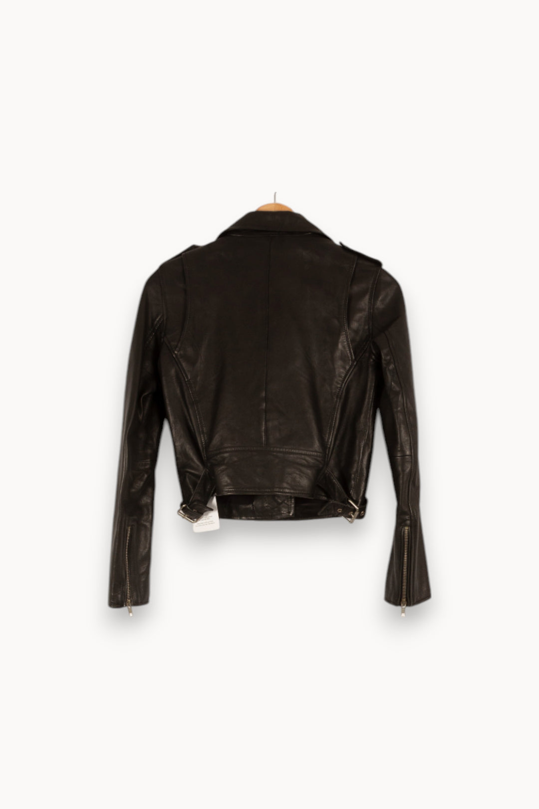 Veste en cuir - Taille XS/34 de la marque Sézane | PARAD41497 - Vendu par Paradigme - Image 3