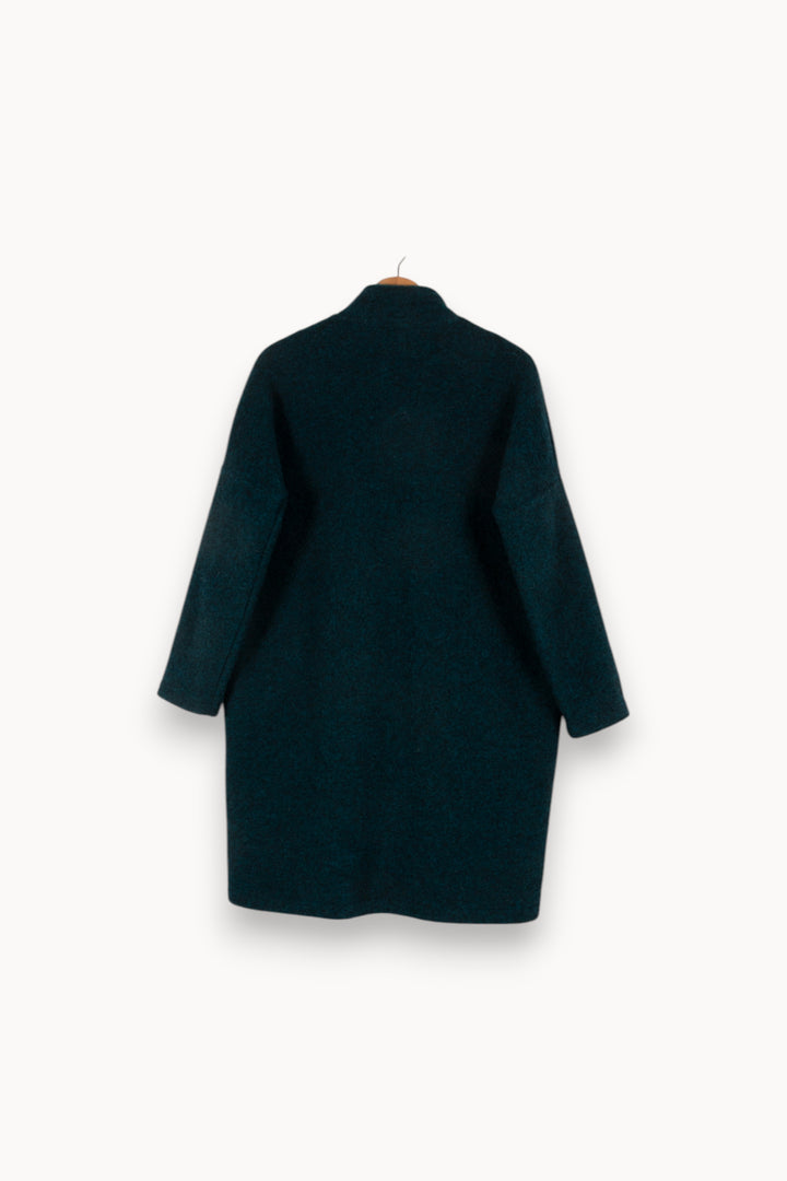 Manteau vert - Taille M/38 de la marque La Fée Maraboutée | PARAD41514 - Vendu par Paradigme - Image 3