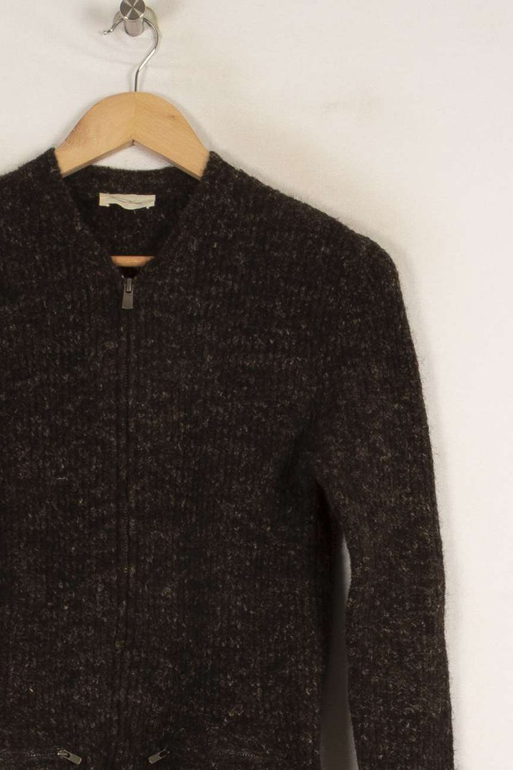 Gilet Gris - Taille S/36 de la marque American Vintage | PARAD41520 - Vendu par Paradigme - Image 2