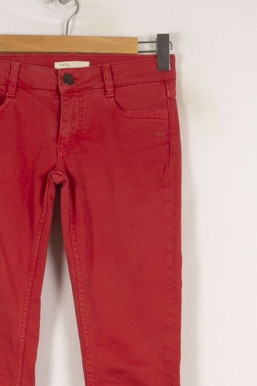 Pantalon Rouge - Taille XS/34 de la marque Maje | PARAD41548 - Vendu par Paradigme - Image 2