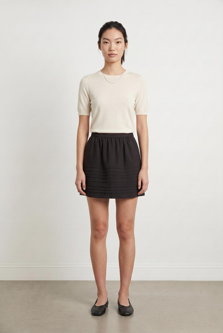 Jupe gris foncé - Taille S/36 de la marque Maje | PARAD41549 - Vendu par Paradigme - Image 1