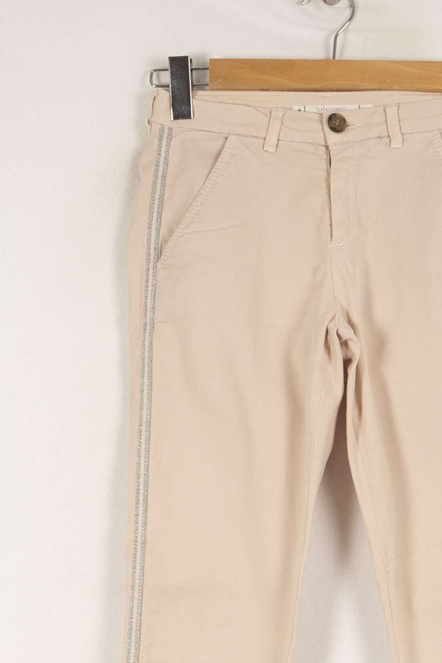 Pantalon Rose - Taille XS/34 de la marque Sud express | PARAD41553 - Vendu par Paradigme - Image 2