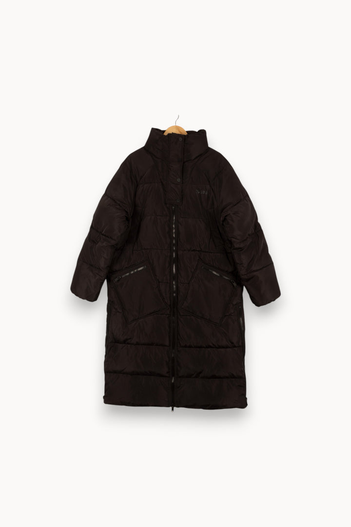 Manteau Noir - Taille S/36 de la marque Ganni | PARAD41576 - Vendu par Paradigme - Image 1