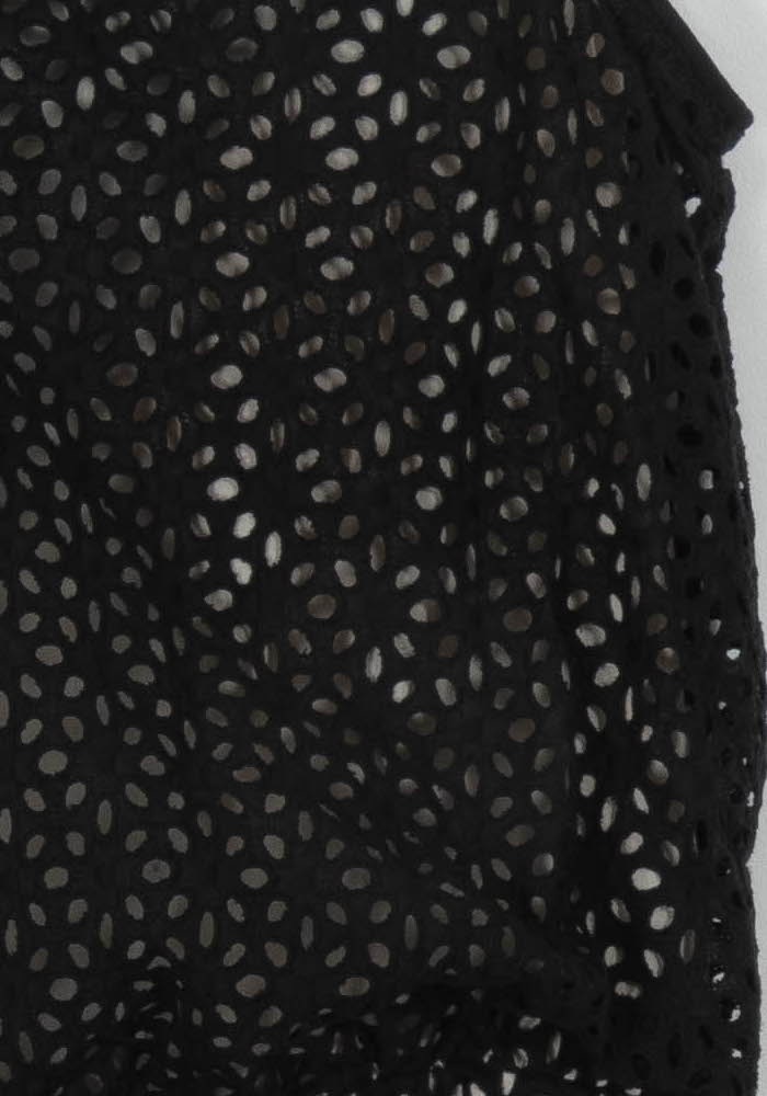 Combishort noir - Taille S/36 de la marque Maje | PARAD41582 - Vendu par Paradigme - Image 3
