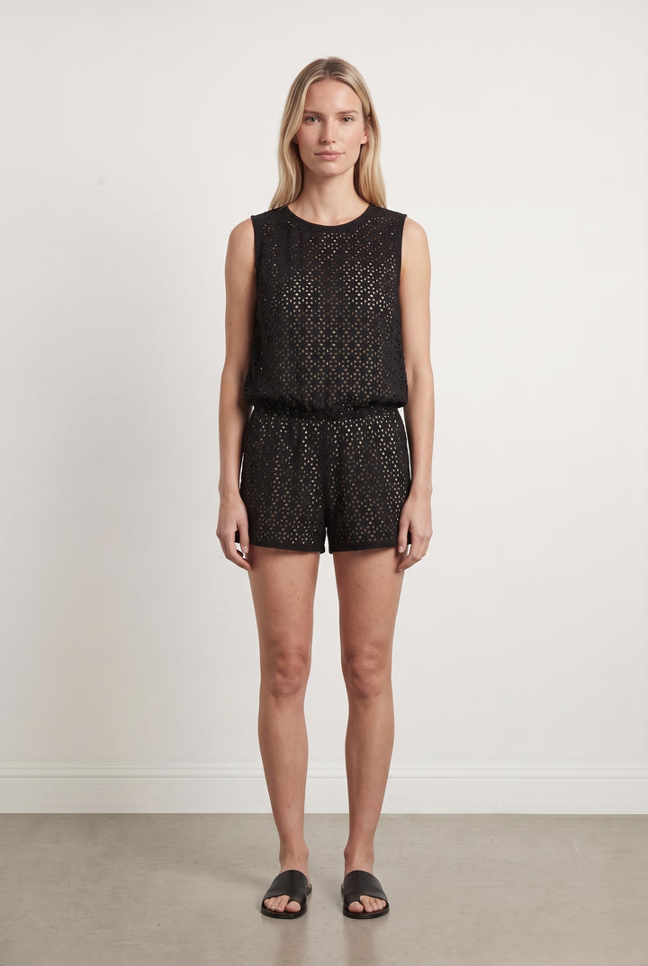 Combishort noir - Taille S/36 de la marque Maje | PARAD41582 - Vendu par Paradigme - Image 1