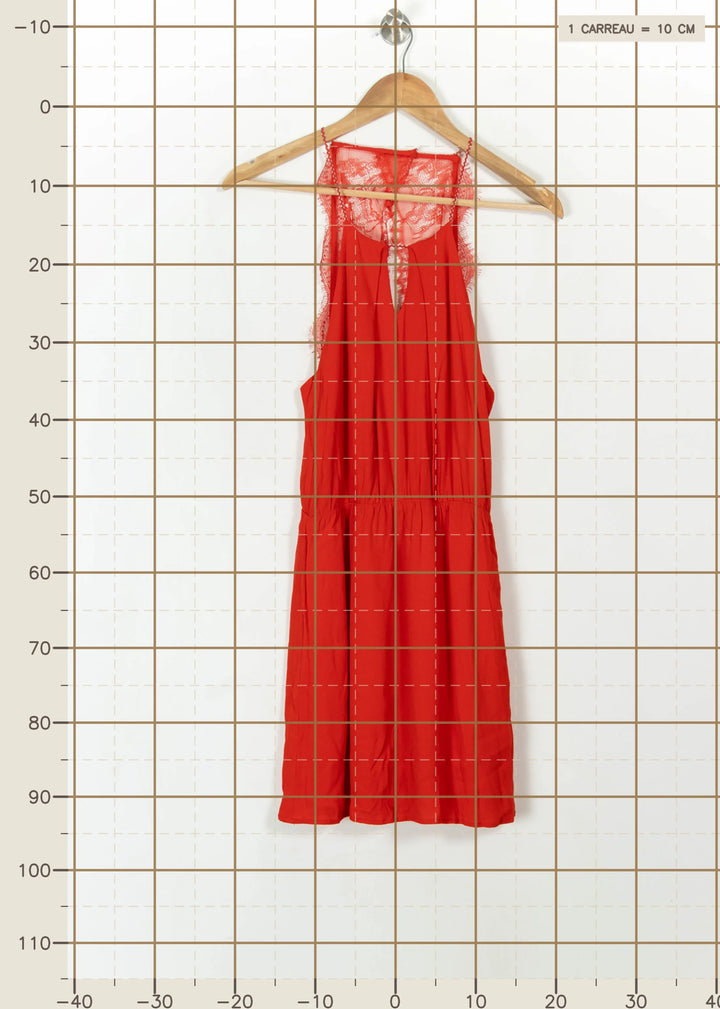 Robe rouge - Taille S/36 de la marque Grace & Mila | PARAD41584 - Vendu par Paradigme - Image 4