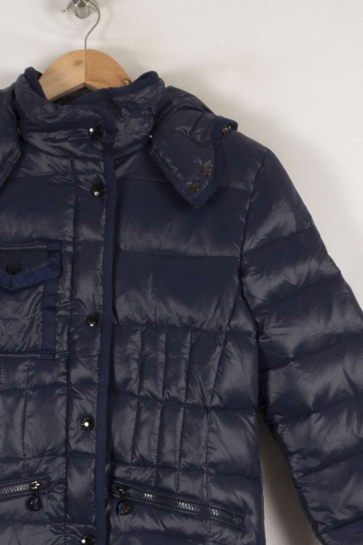 Doudoune bleue - Taille L/40 de la marque Moncler | PARAD41608 - Vendu par Paradigme - Image 2