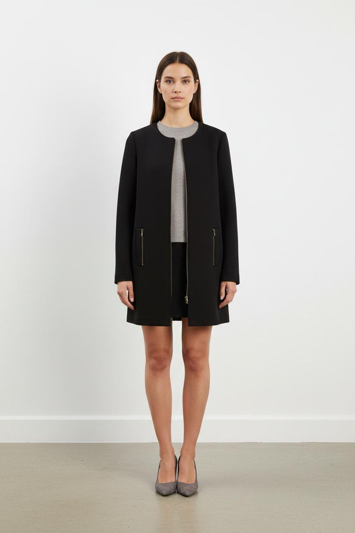 Manteau Noir - Taille XS/34
