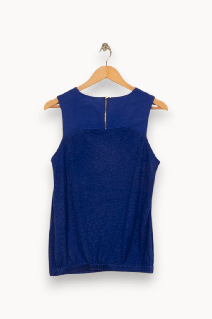 Débardeur Bleu - Taille M/38 de la marque ZAPA | PARAD41624 - Vendu par Paradigme - Image 4