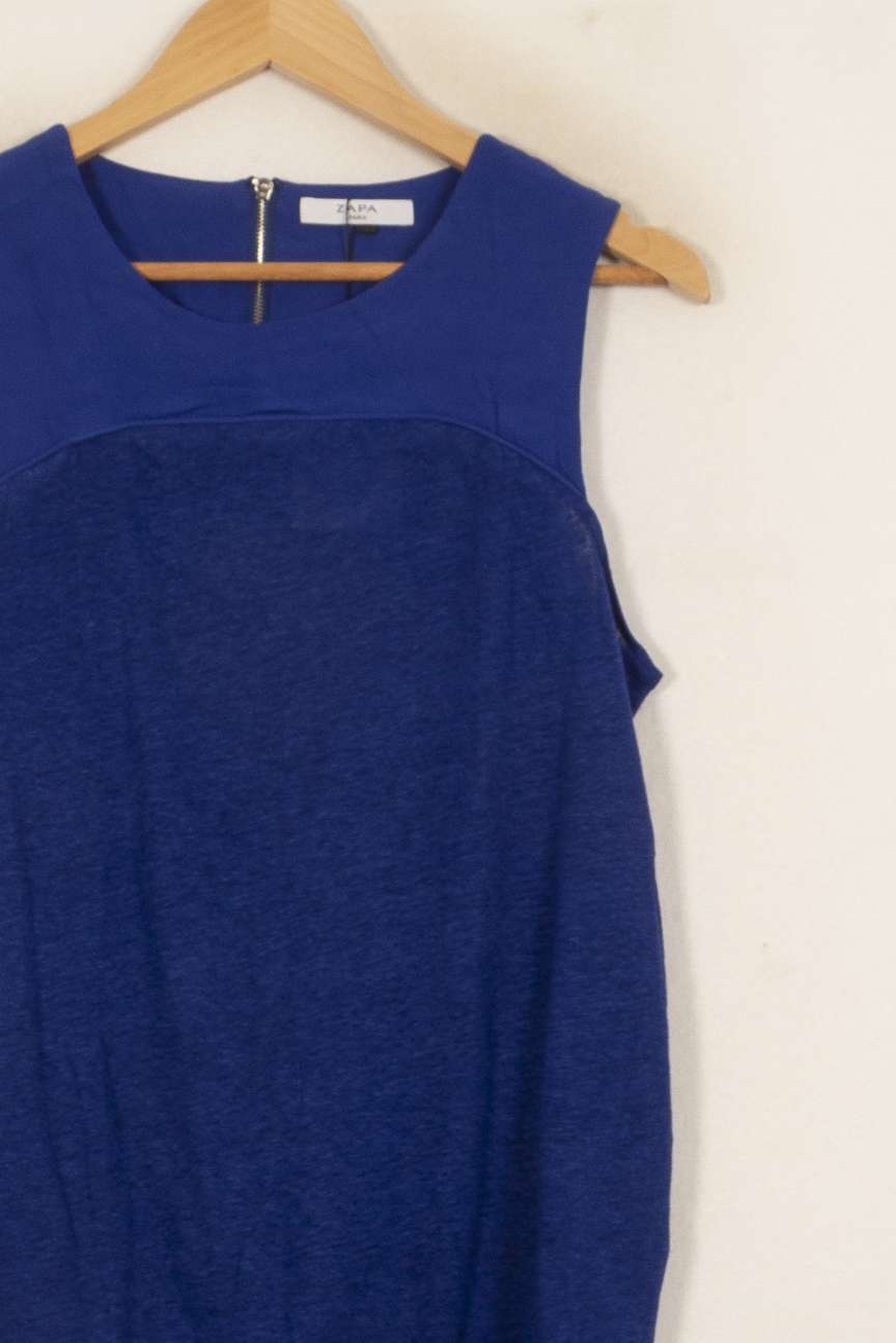 Débardeur Bleu - Taille M/38 de la marque ZAPA | PARAD41624 - Vendu par Paradigme - Image 3