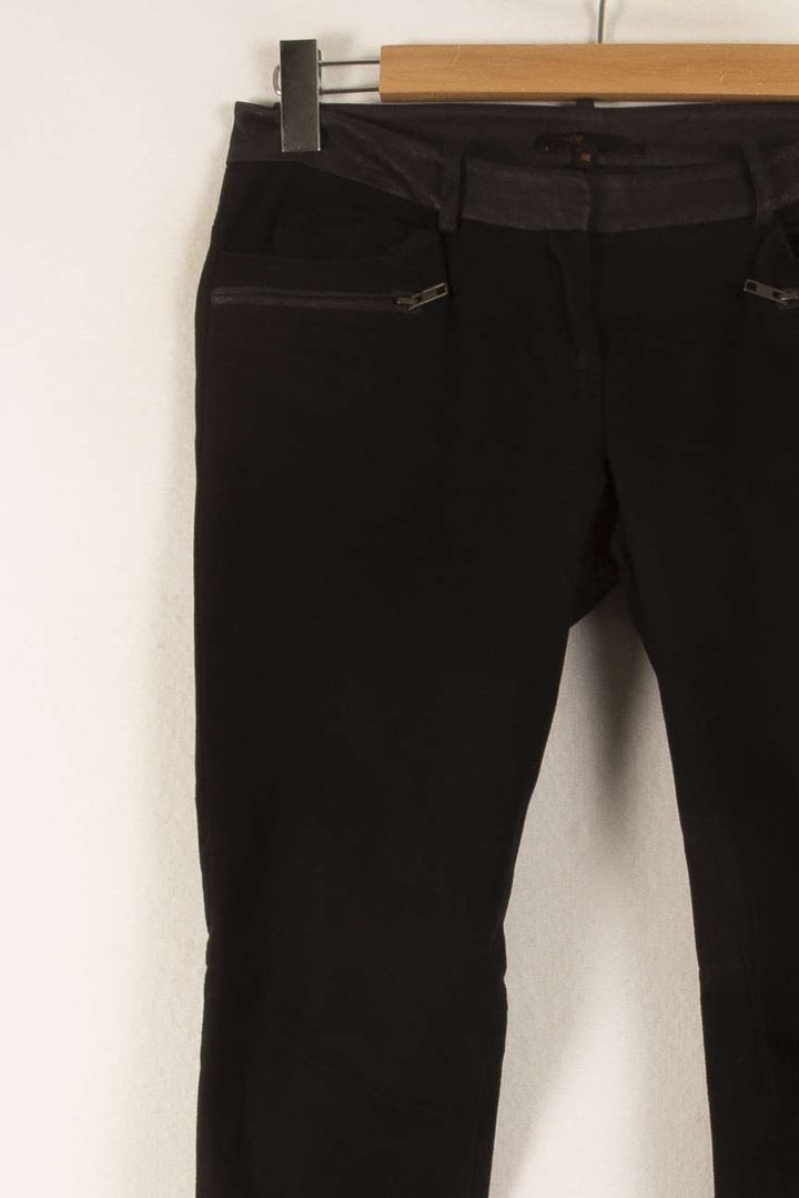 Pantalon Skinny Noir - Taille M/38 de la marque Maje | PARAD41625 - Vendu par Paradigme - Image 3