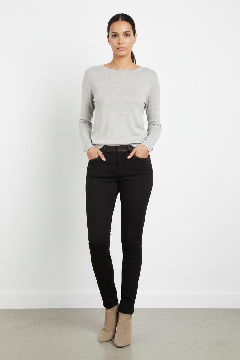Pantalon Skinny Noir - Taille M/38