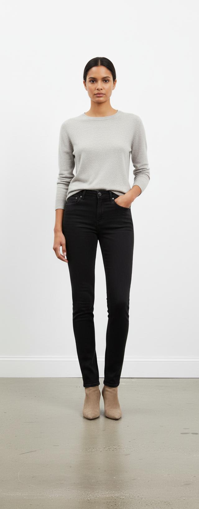 Jean Skinny Gris - Taille M/38